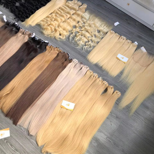 Cabello Virgen Vietnamita 100% Remy, Cabello Humano para Tejer, Cutícula Alineada, Liso Natural, 8-32 Pulgadas, 100 Gramos, Apto para Todos los Colores, Reino Unido y Estados Unidos - Product Image 1