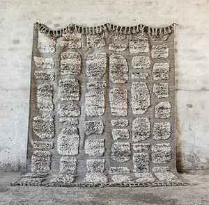 Alfombras de Alta Calidad, Alfombra Beni Ourain Marroquí Auténtica Hecha a Mano, Alfombra Azilal, Alfombra Tapis Sae - Product Image 2