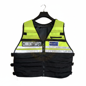 Uniforme de garde de sécurité pour hommes, veste de sécurité personnalisée à haute visibilité, vêtements de travail durables, vêtements de sécurité réfléchissants, veste - Product Image 1