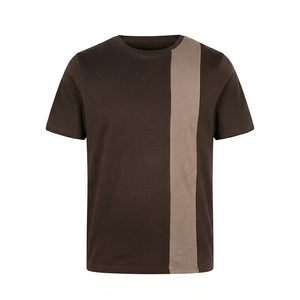 T-shirt à manches longues pour homme, couleur unie, col rond, 100% polyester, respirant et à séchage rapide, faible MOQ, dernier design - Product Image 5