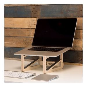 Support pour ordinateur portable en bois BLUE LOTUS FARM Aaron Le avec design écologique pour le refroidissement de l'ordinateur portable et l'utilisation sur le bureau - Product Image 3