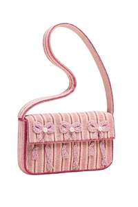 Sac à main décontracté multicolore en perles acryliques, artisanat indien fait main, couleur personnalisable, perles dorées, Zhejiang MS - Product Image 6