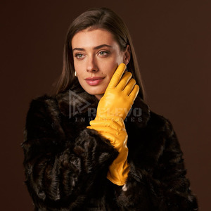 Premium Goatskin Leather Moto <b>Gloves</b> Lightweight Summer Motorbike Riding Gear Soft Comfortable Biker Hand Wear Bulk Wholesale - Product Image 4