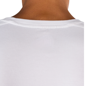 Chemise à manches courtes blanche pour homme, en coton doux, vêtements décontractés, chemise de sport confortable, vente en gros, vêtements de sport haut de gamme pour la remise en forme - Product Image 6