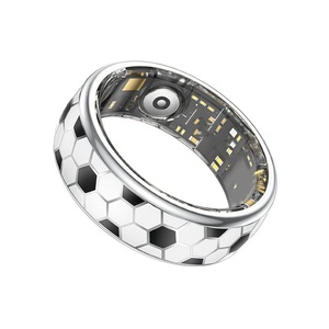 Anillo Inteligente con Recordatorio de Mensajes, Monitor de Frecuencia Cardíaca, SpO2, Monitor de Sueño, Contador de Pasos, Control por Gestos, Resistente al Agua, Unisex, para Fútbol - Product Image 3