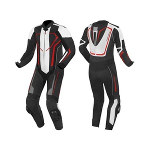 Trajes de Motociclismo de Cuero Resistentes al Viento, Ropa Deportiva a Precio de Mayoreo, Trajes de Carreras de Motos de Talla Grande - Product Image 2
