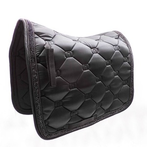 LEATHERCART Premium Quilted Saddle Pad Set Beige Grey Black Breathable <b>Cushion</b> Shock Absorbing Horse Riding Equipment - Product Image 2