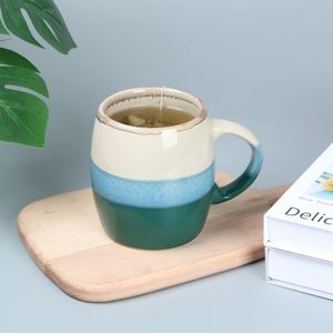 18 oz grande tazza di caffè in ceramica bocca rotonda grande tazza da tè lavastoviglie e microonde per uso ufficio e casa - Product Image 2