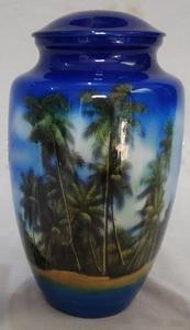 Modern Handmade Metal Adult Cremation Urn for Human Ashes | Customizable Capacity Funeral <b>Memorial</b> Tabletop <b>Vase</b> Wholesale - Product Image 4