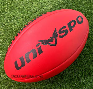 Cuero de grano completo de fútbol AFL de primera calidad equipado con súper vejiga y cosido completamente a mano - Product Image 4