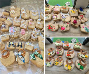 Sac en jacinthe d'eau design pour femme Trendy 2025-Sacs à main pour femme fabriqués à la main de 99 Gold Data Vietnam - Product Image 3