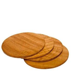 Posavasos de Madera en Blanco de Buena Calidad, Posavasos de Nogal al por Mayor, Posavasos de Madera Cuadrados y Redondos Personalizables de Alta Calidad - Product Image 3