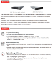 Serveur 2U Rackable Intel Xeon Scalable 2288H V8 pour Centre de Données, Grande Capacité de Stockage Haute Performance pour Entreprises - Approvisionnement Direct Usine