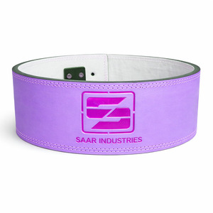 Ceinture de maintien ajustable SAAR INDUSTRIES, best-seller, pour la musculation, confortable, durable, en cuir véritable, boucle en acier - Product Image 4