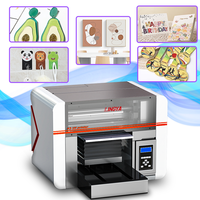 Pabrik Menjual Printer Flatbed Multifungsi A3 Lingya UV DTF dengan Varnish, Murah, Baru, Garansi 1 Tahun