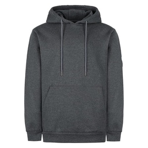 Pull-over pour homme de qualité supérieure, écologique, à séchage rapide, doublé, couleur unie, 100% coton polaire, coupe classique - Product Image 5