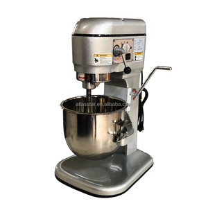 Mélangeur à pâte de boulangerie 10 litres, batteur planétaire commercial, bol en acier inoxydable, farine de blé, 3 vitesses réglables, électrique, pour gâteaux - Product Image 1