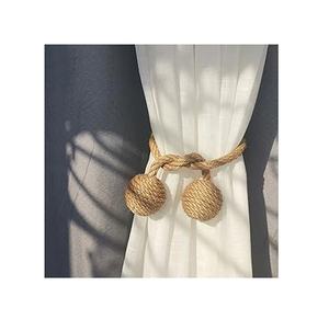 Rope <b>Curtain</b> Ticback Home Decorative Pieces <b>Beaded</b> Design Crafts Cute CurtainTieback Best Sale - Product Image 1