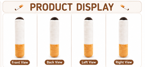 Juguete de Peluche para Perro con Forma de Cigarrillo, Almohada Suave para Masticar, Juguete Chirriante para Mascotas, Lindo Regalo Interactivo para Cachorros, Venta al por Mayor OEM - Product Image 3