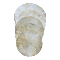 Natural Goat Skins 16" to 26" for Drum / Djembes / Shaman Drums the MAC Enterprises NGS-1040 Handmade Traditional Pakistan