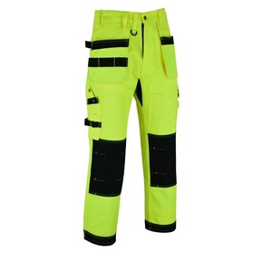 Men's Construction <b>Worker</b> Safety Pants Overall Tactical Trousers Reflective Stripes Breathable Fabric CE Certified Customizable - Product Image 5