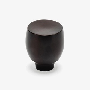 Glitter Bronze brass Round Cabinet Knob with Flower Design Traditional Style Durable Furniture Handle for <b>Kitchen</b> Drawer Knob - Product Image 5