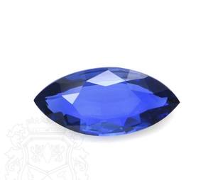 หินแซฟไฟร์สีฟ้าตัดทรงหลวมสำหรับทำแหวนสร้อยคอและเครื่องประดับ - Product Image 1