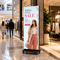 Pantalla LED GOB con Soporte de Pie para Carteles Digitales y Animaciones para Tiendas Minoristas, Centros Comerciales, Ascensores y Educación - 2 Años de Garantía