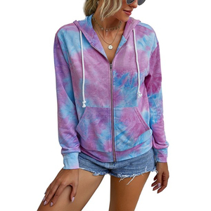 Sudadera con Capucha Ligera y Transpirable de Alta Calidad con Esquema de Color Estético Solid Trader, Idea de Regalo Perfecta, Sudadera con Capucha Tie Dye para Mujer - Product Image 1