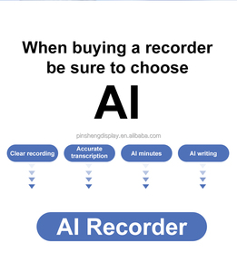Enregistreur de transcription AI Classroom 64 Go Speech to Text Nouvel appareil <span class=keywords><strong>audio</strong></span> à batterie longue de type C - Product Image 4