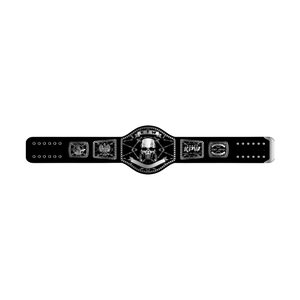 Ceinture de championnat de lutte personnalisée avec crâne, trophée de haute qualité sur le thème de KPW, édition exclusive pour collectionneurs - Product Image 1