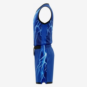 Custom Top Quality Printed Logo Name <b>Men</b> Youth Jerseys Basketball Uniforms Factory Wholesale Basketball Uniforms Sports Suit - Product Image 2