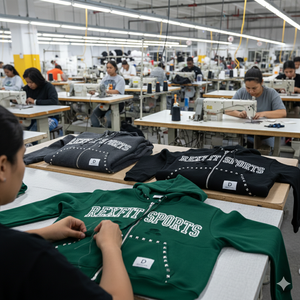 Sudaderas con Capucha para Hombre, Corte Perfecto, el Mejor Material, Logotipo Serigrafiado, Pedrería Personalizada, Sudaderas con Cierre al por Mayor - Product Image 2