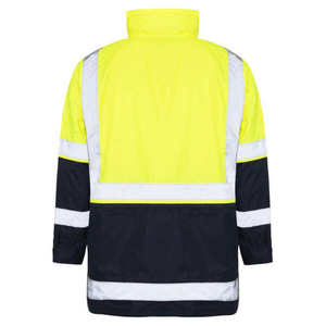 Reasonable Price New Style Hooded Winter Safety <b>Jacket</b> Unisex Custom Reflective Front Breathable Safety <b>Jacket</b> - Product Image 2
