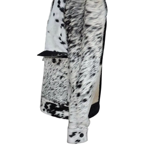 Chaqueta Bomber de Cuero Genuino Grueso de Primera Calidad, Unisex, con Cuello Alto, Estilo Urbano, Invierno, Marca Haus Industries - Product Image 6