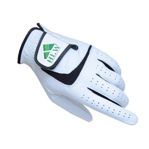 Vente directe en usine Concevez votre propre logo Gants de golf en cuir Cabretta couleur douce Gants de golf personnalisés pour le sport - Product Image 1