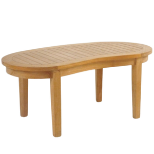 Muebles de mesa de madera de teca en oferta para interiores o exteriores con estilo moderno, aptos y resistentes a las termitas. - Product Image 3