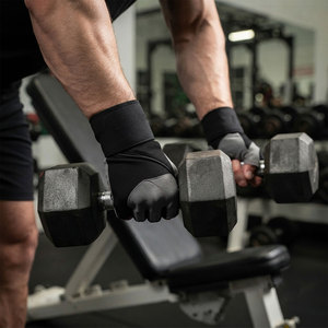 Luxury Performance Sportswear Men's Fitness Gloves Eco Friendly Indoor Outdoor Workout Use Fitness Gloves With Custom Logo - Product Image 5