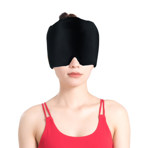 Penutup Kepala Berkualitas Tinggi dengan Masker Mata Gel Panas & Dingin untuk Meredakan Sakit Kepala dan Migrain - Product Image 4