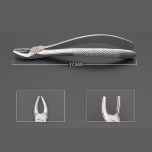 Ensemble de 10 pinces manuelles d'extraction dentaire pour adultes et 7 pinces pédiatriques, réutilisables, autoclavables, outils chirurgicaux dentaires - Product Image 3