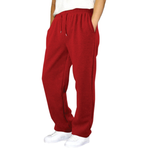 Wholesale <b>Baggy</b> <b>Joggers</b> <b>Men</b> Loose Fit Fleece Sweatpants Custom Streetwear Gym Apparel Fashion Embroidery 100% Cotton OEM ODM - Product Image 1