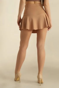 Jupe Courte Décontractée Taille Haute pour Femme 2026 – Nouveau Style, Meilleur Design, Imprimé Style Soleil, Couleurs Unies, 100% Coton, Été - Product Image 6