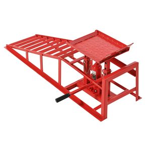 Set di 2 Rampe Idrauliche da 5 Tonnellate per Auto e Camion, Sollevatore per Riparazioni in Garage - Product Image 2