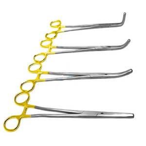 Ensemble de 4 pinces Zeppelin pour hystérectomie, instruments chirurgicaux gynécologiques et obstétricaux - Product Image 1