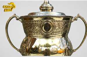 Champ King Stainless Steel <b>Trophy</b> <b>Cup</b> With Lid Durable Metal Award For Competition Display - Product Image 4