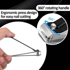 Lot de 2 coupe-ongles robustes en acier à haute teneur en carbone, à mâchoires larges, pour ongles épais et incarnés, professionnel, OEM - Product Image 6