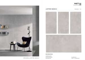 Azulejos de porcelana contemporáneos con superficie mate de 60x120cm, 600x1200mm, tamaño 24x48 para espacios interiores de lujo. - Product Image 3