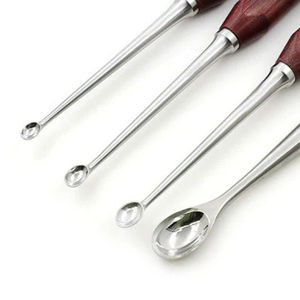 Instruments vétérinaires orthopédiques manuels réutilisables en acier inoxydable, 4 pièces : Coupe-ligaments fémoraux, Cuillère Hatt, Instrument chirurgical - Product Image 4