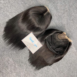 Pelucas Hot Bob de cabello humano, extensiones lisas, coloridas, con raya al medio, súper doble densidad, de 8 a 12 pulgadas - Product Image 5