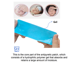 天然ハイドロゲルフィーバー冷却ゲルパッチ筋肉痛緩和ハイドロゲル - Product Image 6
